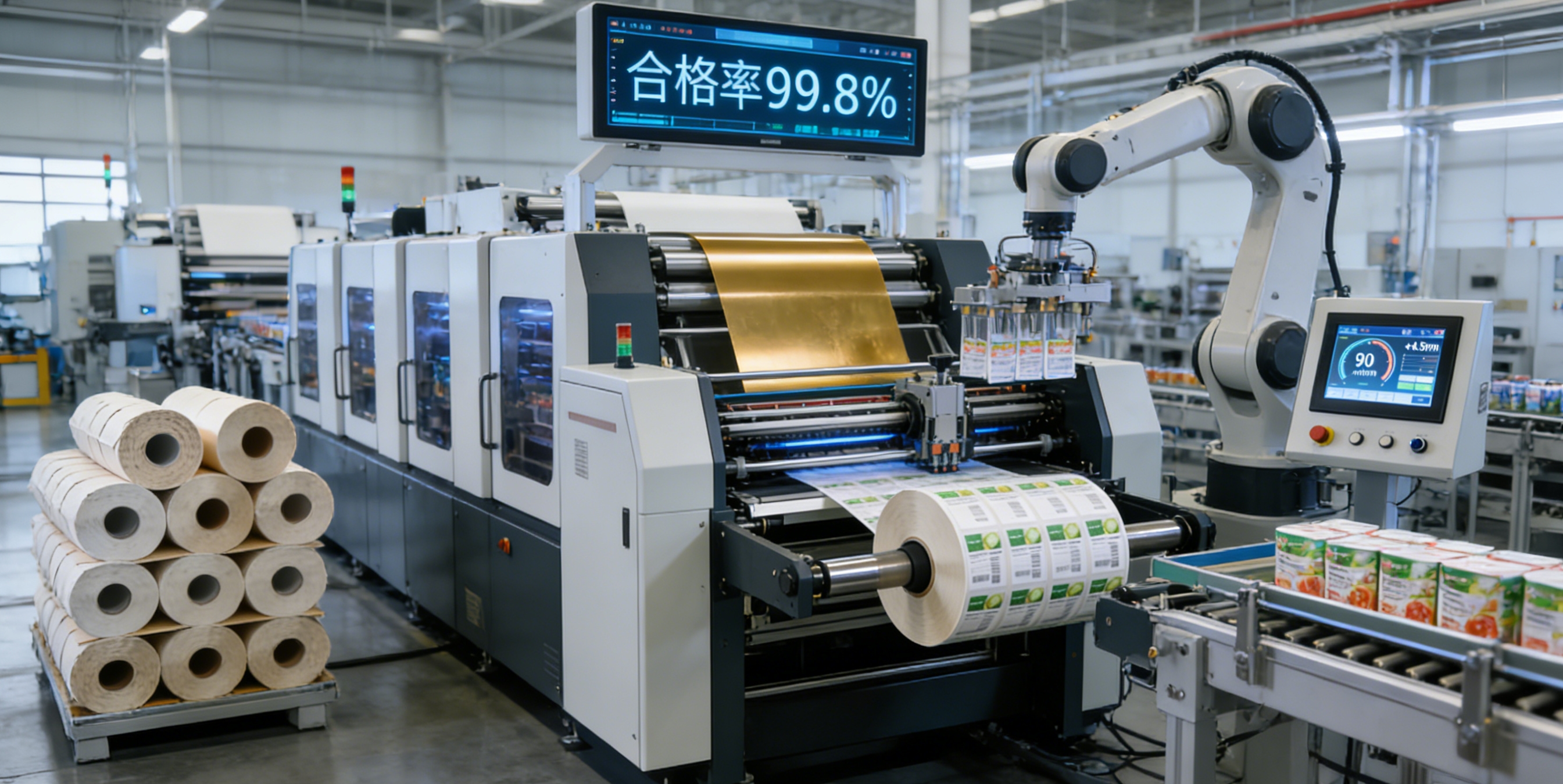 货架决胜3秒！标签印刷的破局之道：不止高DPI，更要绿色数智双驱动
