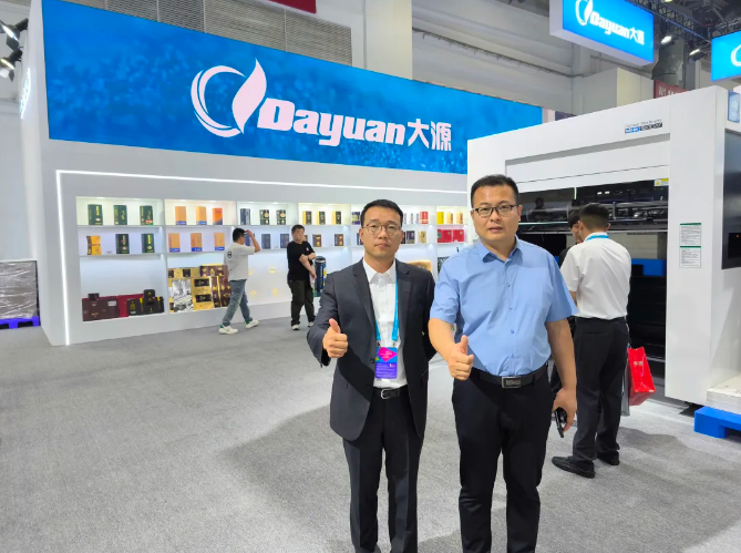 展会动态∣中部印刷包装展组委会走访"大源机械”——专注烫金、模切、分切设备的智能化创新