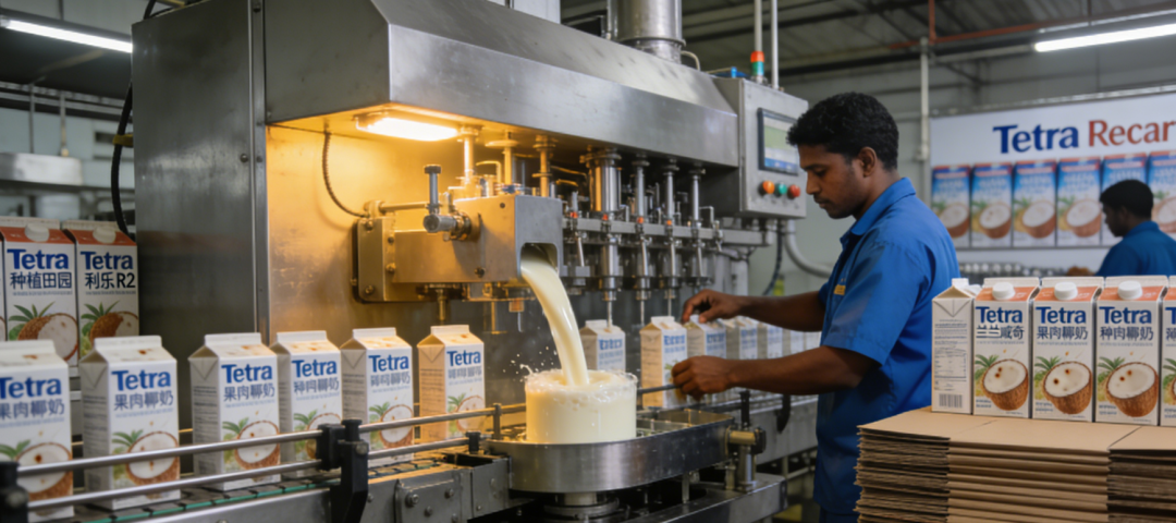 南亚椰业掀技术革命！斯里兰卡巨头靠纸基包装突围，中国企业早已领跑